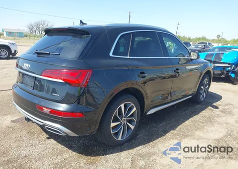 2022 Audi Q5 Premium Plus 45 Tfsi S Line Quattro S Tronic z USA, uszkodzony, nr VIN WA1EAAFY0N2102426